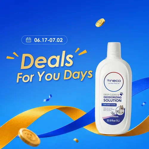 TINECO FLOOR ONE S5/S3/IFLOOR3/IFLOOR2/IFLOOR SERIES MULTI-SURFACE CLEANING SOLUTION: Lavender scent 33.8 FL OZ (1L) Household steammop steamercleaning Cleaner Scented Perfume, Floor Cleaner, Stain Remover,dorm essentials,home essentials