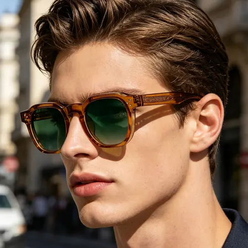 CATERSIDE 1/2/3 counts with packaging — Retro unisex Square Framed Fashionable Sunglasses, black PC+CP frames. Great for road trips, cycling, music fests, beach weddings, parties, driving, street photos, beach, outdoor sports, fashion, stage.