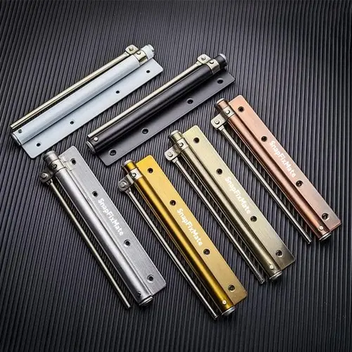 GJANSH Automatic Door Closer, Zinc Alloy Safety Spring Door Closer Adjustable 50 kg Closing Door Hinge,dealsforyoudays toolupgrade