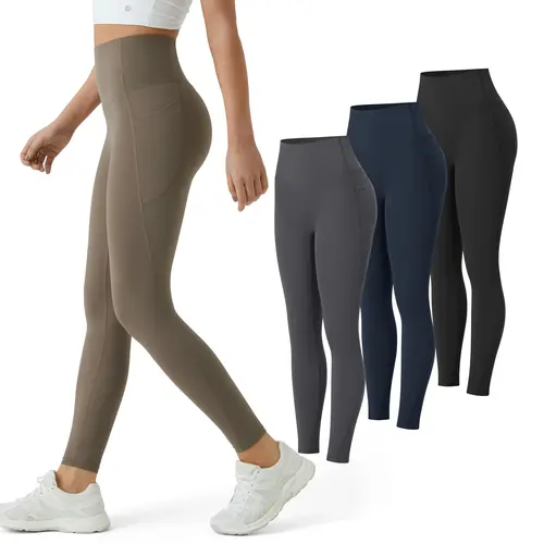 Halara 3-Piece UltraSculpt High Waisted Tummy Control Side Pocket Shaping Training Leggings Set #BackToSchool