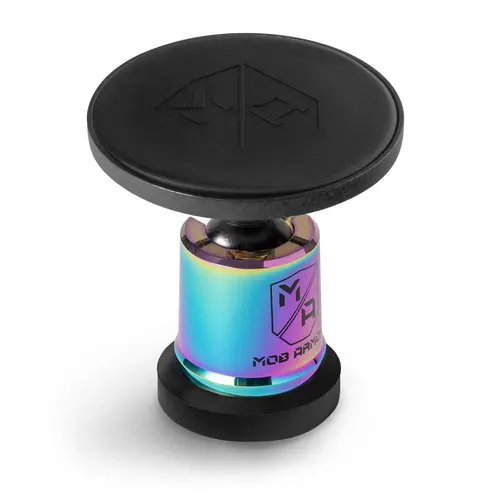 MOB ARMOR MobNetic Maxx .MS Chrome Finish Non-Charging MagSafe® Magnetic Car Phone Holder, Adjustable Mount, Phone Holder for Car, Vehicle Accessories, Magnetic Phone Mount