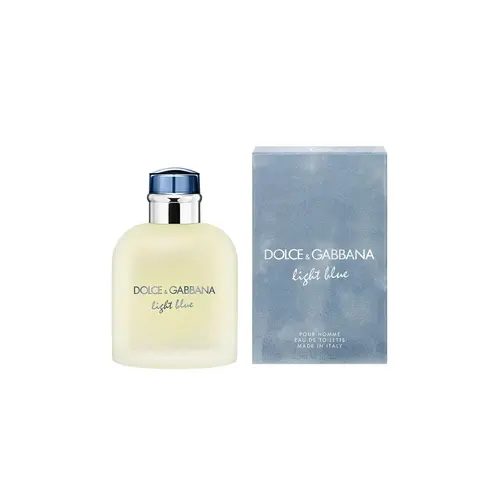 Dolce & Gabbana Light Blue Pour Homme Eau De Toilette Spray Citrus Aromatic Fragrance For Men  Daily Wear Cologne