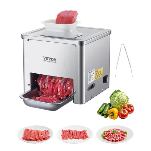 【Summerfinds】Electric Meat Cutter Machine 550W Commercial Meat Slicer for Kitchen Restaurant,home essentials