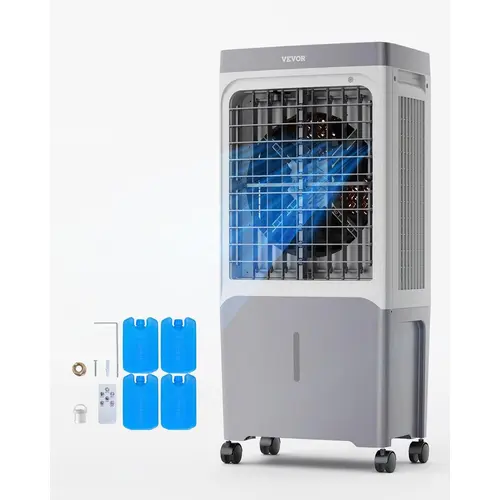 【Summerfinds】Evaporative Air Cooler 1800 CFM with 6.8 Gal Water Tank Portable Swamp Cooler