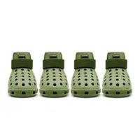 Dog Shoes for Hot Pavement - Dog Shoe for Small & Medium & Large Dogs, Dog Boots Paw Protectors, Easy ON & Off, Non-Slip, Waterproof, Easy-Clean Dog Booties for Beach and Snow,back to school
