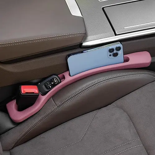 Car Seat-Gap Filler Organizer, Waterproof Car Seat-Gap Plug Strip, Grooves Seat-Gap Storage, Auto Interior Accessories, Car Organizers And Storage, Multifunctional Car Organizer