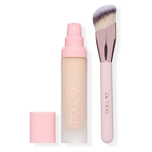 Doll 10 TCE Serum Foundation with Brush
