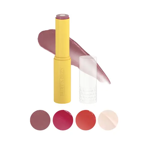 Burt's Bees Boosted Balm with Vitamins C, E & F | Tinted Lip Balm with Shea Butter & Beeswax | 24-Hour Moisture | Semi-Gloss Finish