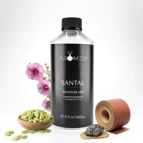 Aromely Santal Essential Oil - Woody, Scented Fragrance, Inspired by Santal 33® for Home Aromatherapy Diffusers