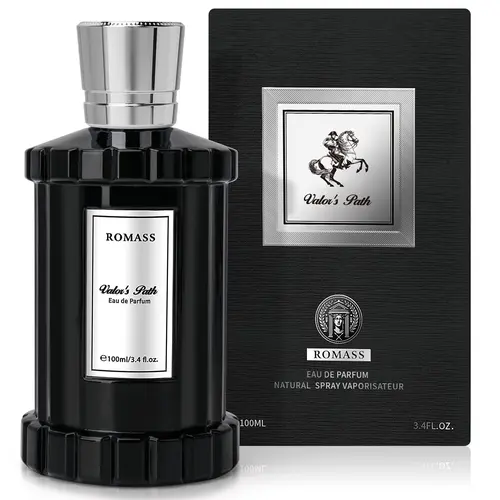 Romass Valor's Path Eau de Parfum Spray for Men & Women - 3.4oz/100ml with Citrus, Orange Blossom, Lemon, Lavender, Vetiver, Cedar & Amber Fragrance Unisex