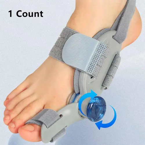 Adjustable Toe Straightener, 1 Box Toe Bunion Stretch Band, Toe Straightener for Women & Men, Foot Care Tool for Home & Travel, Pedicure Care Tool, DIY Pedicure, Foot Care Products