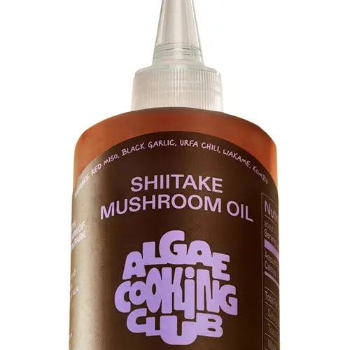 Shiitake Mushroom Infused Oil - Culinary Algae Oil infused with Umami-packed Mushroom | Enhances Flavours with Premium Spices