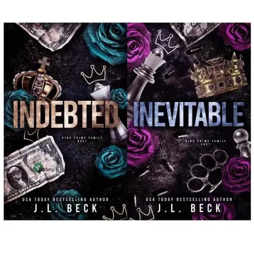 Signed Copy Enzo King Crime Family Dark Mafia Romance Duet Set - 2-Book Double Edition with Debt, Captive, Enemies-to-Lovers Tropes, Mature Dark Themes, Morally Gray Characters, Happily Ever After by JL Beck, Heroes for Romance Enthusiasts