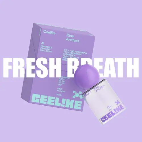 CEELIKE Bad Breath Freshening Oral Spray - 20ml Antibacterial Fruity Quick Mist, Non-Medical Targeted Mouth Care to Prevent Bad Breath