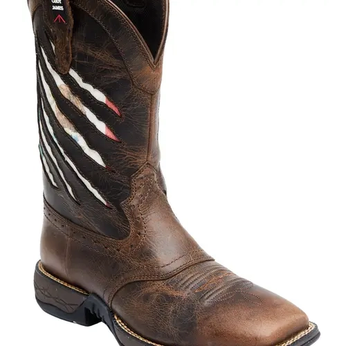 Cody James Men's Men'S Scratch Mexico Flag Lite Performance Western Boot - Bcjsp21p4