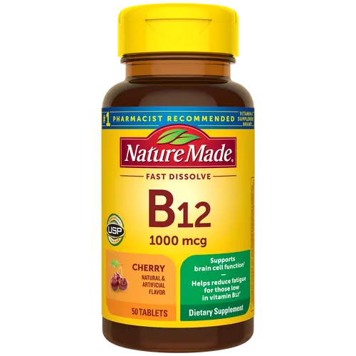 Vitamin B12 1000 mcg Fast Dissolve Tablets