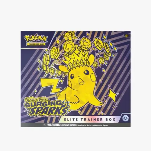 Pokemon Surging Sparks Elite Trainer Box - SV08: Surging Sparks (SSP)