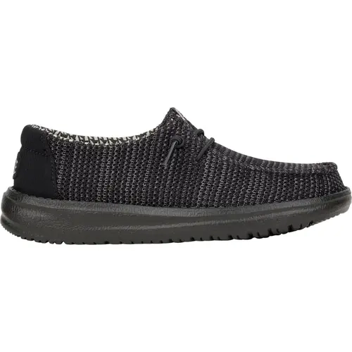 HEYDUDE Wendy Stretch Sox Kids  - Kid's Comfortable Slip on Shoes