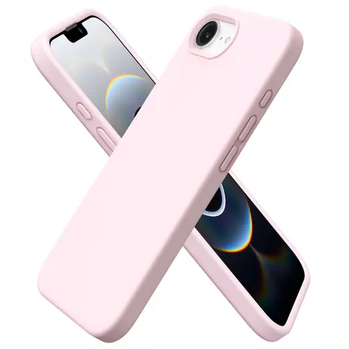 ORNARTO Liquid Silicone Casing for iPhone 16e/17e - Full-Body Protection for Smartphone, Handheld, Cellphone Devices, Shockproof, Anti-Scratch, Microfiber Lining, Silky-Soft Touch Cover, Accessories