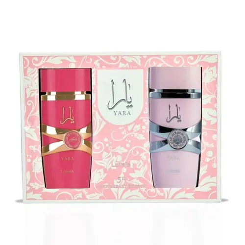 Women's Lattafa Yara & Yara Candy Vanilla Eau De Parfum Multi-Pack Gift Set - 2-Piece, 100ml (3.4 oz) Each, Long Lasting Perfumes, Gift Sets for Women