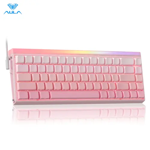 AULA Hero68 HE Magnetic Switch Gaming Keyboard, Rapid Trigger for FPS Gaming, 8K Polling Rate, 0.125ms Low Latency, Adjustable Actuation, RGB Backlit, 68-Key USB-C Wired Keyboard,summerwins,back to school,back to school shopping