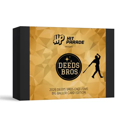 (Trios) Baller Baseball Card Break - Deeds Bros Hit Parade Baller Autographed Baseball Card Break. 1 Box per Break. Pick your team(s)