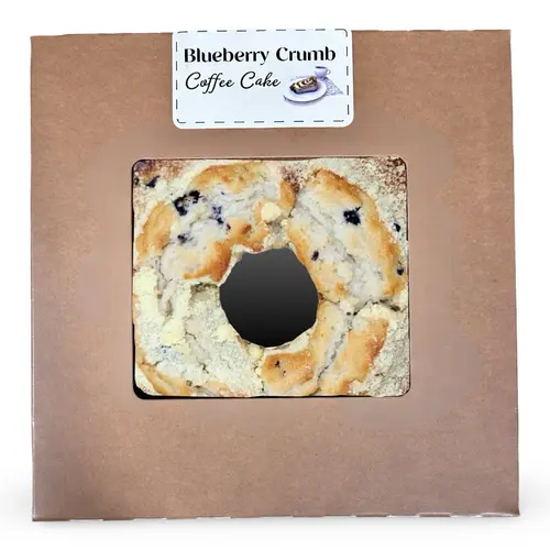 Carlotta's Bakery Round Coffee Cakes (24 Oz, Blueberry Crumb)
