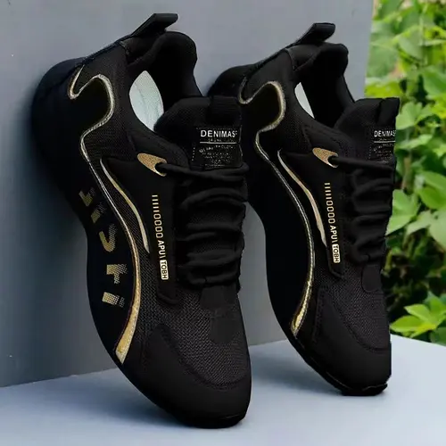 Men's Lace Up Low Top Sneakers, Casual Breathable Comfortable Sports Running Shoes, Male All-match Round Toe Shoes for Daily Wear, Casual Running Footwear, Athletic Running Shoes, Sporty Running Shoes