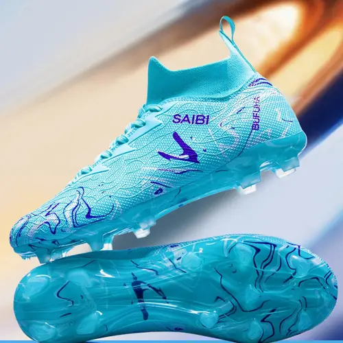 Men's Professional Football Shoes, Comfortable Breathable Football Cleats, Anti-slip Football Shoes for Outdoor Training & Competition, Football Boots, Soccer Cleats, Sports Football Shoes