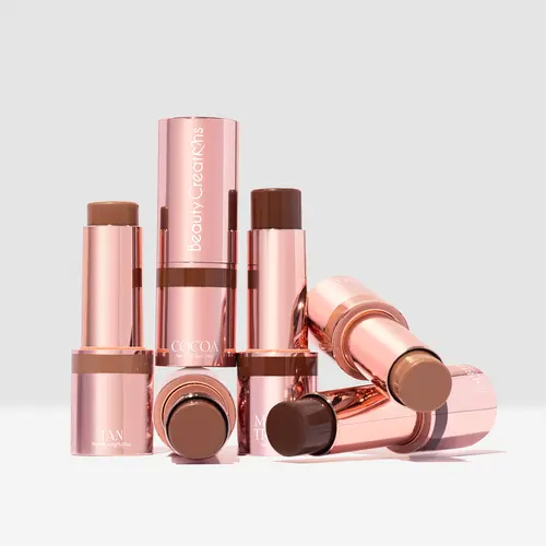 Beauty Creations Flawless Stay Contour Sticks - Smooth, Blendable, Tan, Cocoa, Espresso Cosmetic Highlighter Makeup, Fragrance