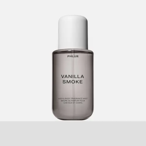 PHLUR Vanilla Smoke Body Mist - Full Size Hair & Body Fragrance Mist with Cashmere Vanilla, Incense, Bergamot & Tonka Bean (8 fl oz)