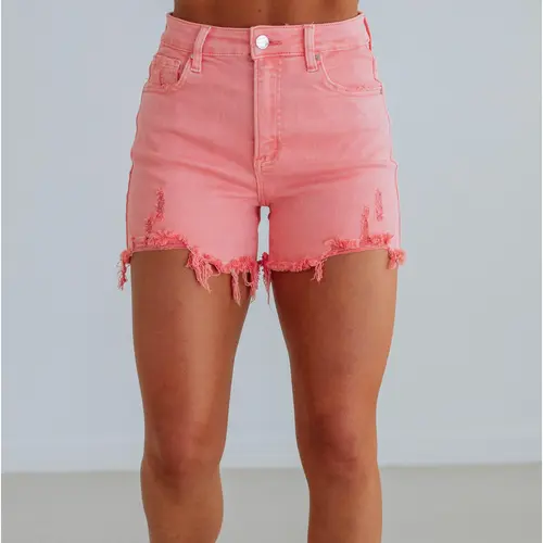 Maddie Risen Shorts - Flamingo