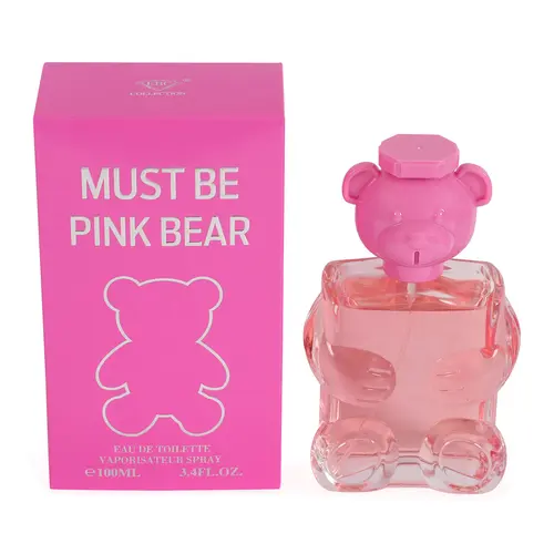 Must Be Pink Bear Spray Perfume Eau de Toilette for Women - 100ml/3.4fl.oz. - Women's Fragrance