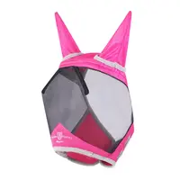 Harrison Howard Pro Luminous Fine Mesh UV-Proof Fleece Padding Colorful Full Size with Large Eye Space Half Face Fleece Mask,camping essentials