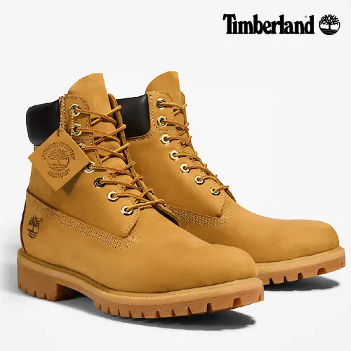 Timberland TB110061713 Premium 6-Inch Waterproof Boot Men's Work Shoes Heel Steel Shank Style Anti-Fatigue Comfort Footbed Premium Leather Heel