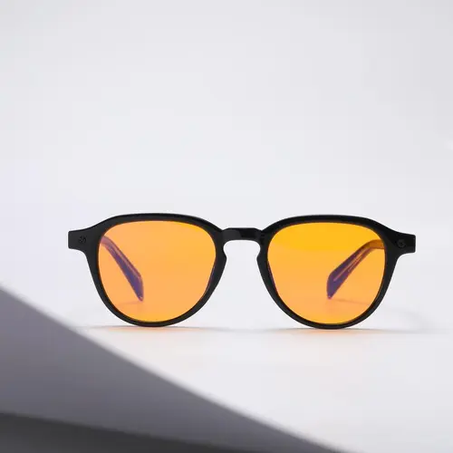 Zeelool Vintage Fashion Eyewear Frames - Blue Light Blocking Non-Prescription Glasses, Anti-Blue Light Lens, for Gaming, Work, Party Use, Protective