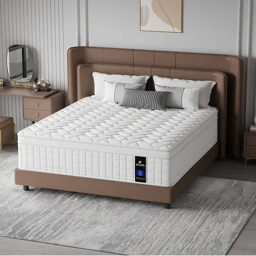 Hybrid Memory Foam Mattresses - 8/10/12/14 Inch Twin, Full, Queen, King Size, Medium Firmness, Lumbar Support, for Home, Hotels, Boxed Furniture Gift, Full Size Mattress, King Size Mattresses, Queen Size Mattresses,dorm essentials,home decor