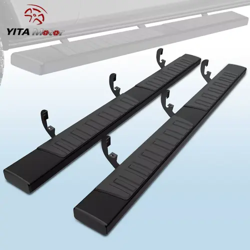 YITAMOTOR 6 Inches Running Boards for 2019-2026 Chevrolet Silverado GMC Sierra 1500, 2020-2026 2500HD 3500HD Crew Cab