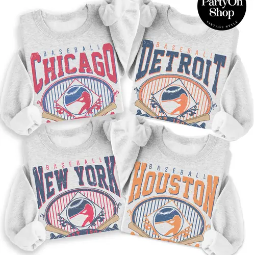 Vintage Baseball Graphic Sweatshirt Sports Baseball Player Pullover Game Day Sweatshirt Ballpark Baseball Top Unisex Sports Game Shirt