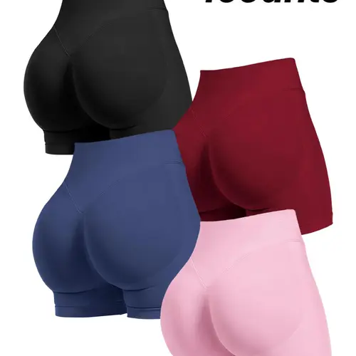 Women's Solid Color High Waist Boyshorts, Breathable Comfortable Seamless Shaping Panties, High Waisted Panties for Daily Wear, Ladies Underwear for All Seasons, High Elasticity Underwear