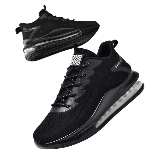 Mens Fashion Slip On Walking Shoes Non-slip Running Shoes Breathable Workout Shoes Lightweight Gym Sneakers