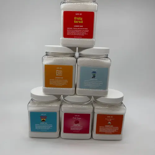 SCENT SZN 32 oz Powdered Laundry Detergent, Coconut Milk Aroma Household Laundry Soap Powder for Scented Home Care