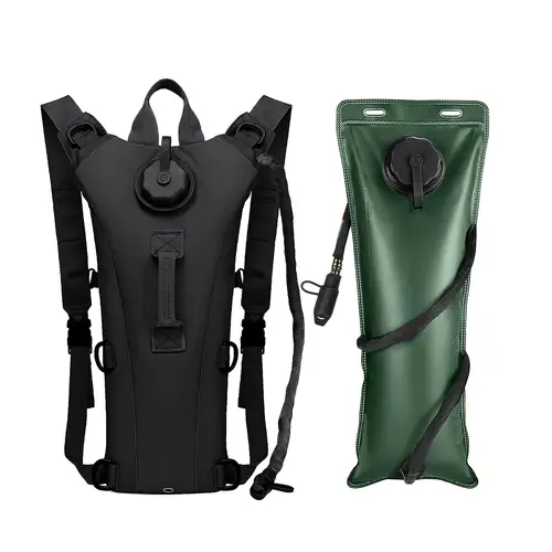 Running Hydration Backpack, with 3L Water Bladder Bag, Daypack for Jogging Hiking Trail Running Cycling Race Marathon