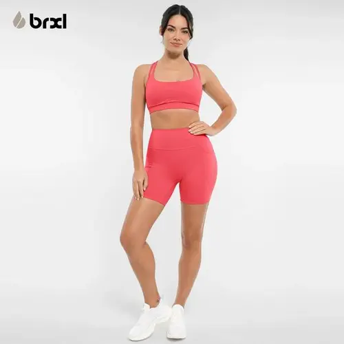 BRXL Women's 5-In High Waist Biker Shorts - Buttery Soft Sports Spandex, Pockets, High Stretch Casual Athletic Shorts, Elastic Waist Active Recovery Bottoms for Yoga, Summer Fitness, High Stretch Shorts,back to school,back to school haul