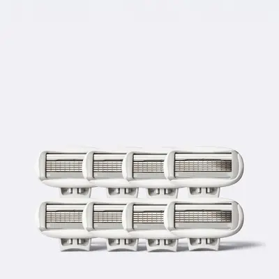 Flamingo Original Blades 5 Sharp Blades 360 Moisture System Shaving Razors Shaver Multi-Pack White US Pack