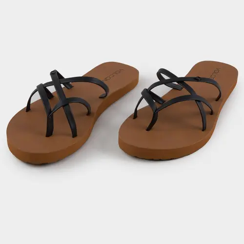 VOLCOM New School II Womens Thong Flip Flops