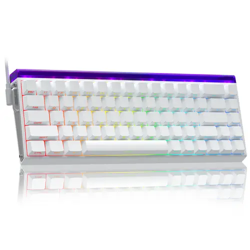 AULA Hero 68HE Hall Effect Magnetic Switch Keyboard, 68-Key Wired Gaming Keyboard with Rapid Trigger, Adjustable Actuation, 8K Polling Rate, 0.125ms Latency, RGB Backlit, Side-Printed PBT Keycaps,back to school,back to school shopping