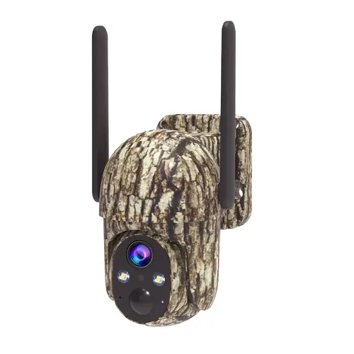 [SummerWins] 4G LTE Cellular Solar Security Camera - 2K HD, 360° View, Solar Power, No WiFi, Remote APP Control, Waterproof, Motion Sensor, Night Vision, Wall Mount, Memory Support, Included 4G Data Card (Unlimited Data Service Requires Activation)