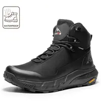 【SummerFinds】NORTIV 8 Men's Mid Waterproof Hiking Boots - Outdoor Footwear, Trekking Camping Shoes with TPU Oxford Fabric Upper, Mesh Lining, Vegan Leather Insole, MD Rubber Outsole for Outdoor Adventures,summerwins,father'sdaygifts