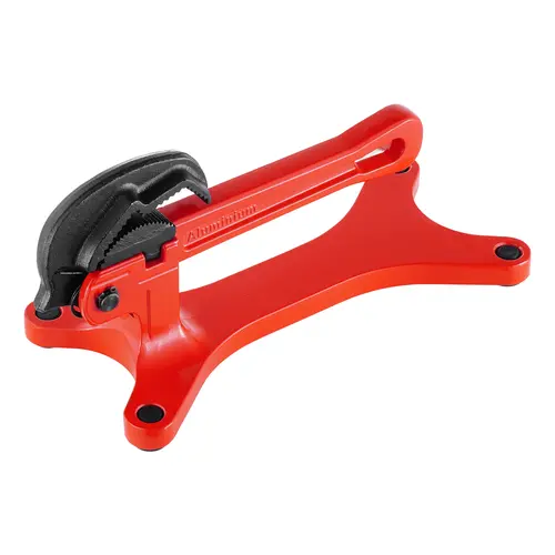 VEVOR Portable Pipe Vise Hardware Tool, Tools and Gadgets, 2.62 lbs High-Strength Aluminum Resists Flex, 1/8"-1.5" Clamp Range, 1-Hand Operation, Anti-Slip Grip, Backpackready, Fits PVC Pipes for Onsite Plumbing Installation/Repair, Stable Base Reduces Sl